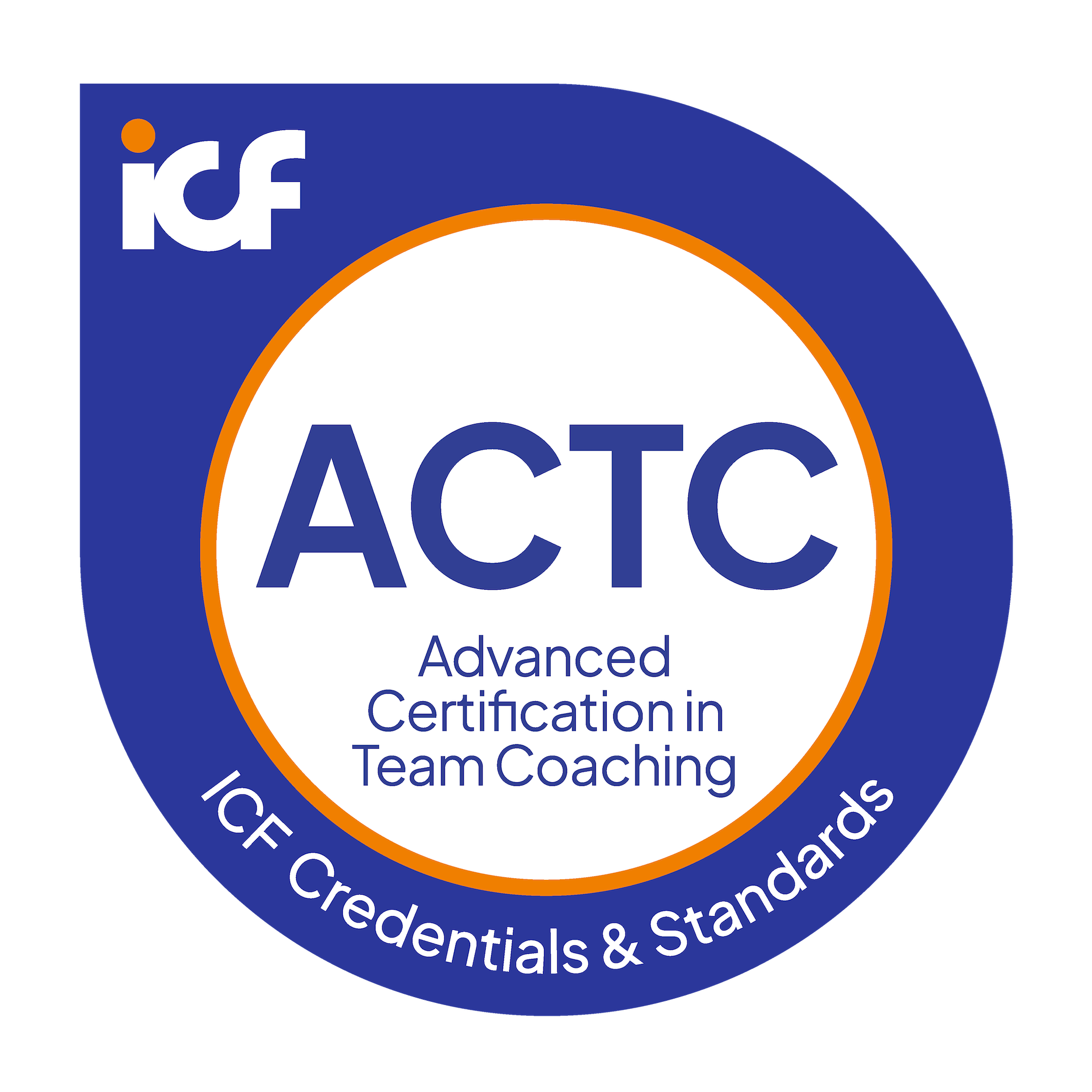 ICF Advanced Certification in Team Coaching ACTC 官方徽章