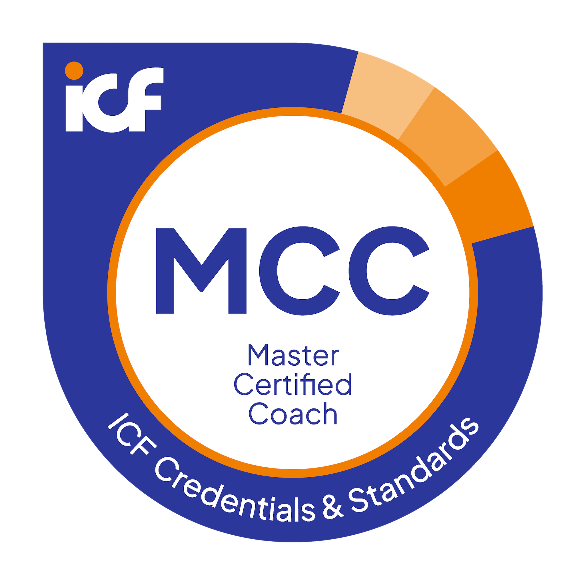 ICF Master Certified Coach MCC 官方徽章